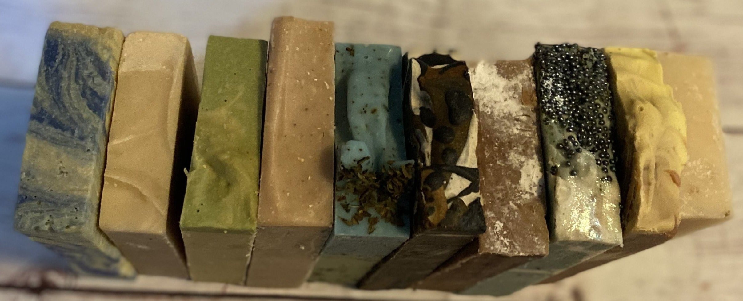 10 full size bars of our famous Huge Silk and Milk Luxury Soaps